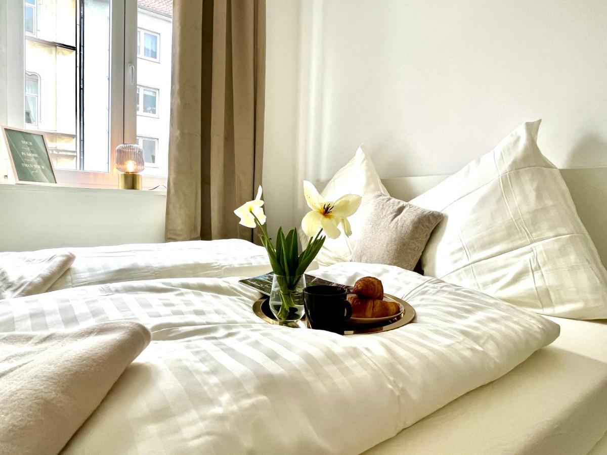 Design Apartment - Parking - Kingsize-Bett - 2X Bad - Zentrum 하노버 외부 사진